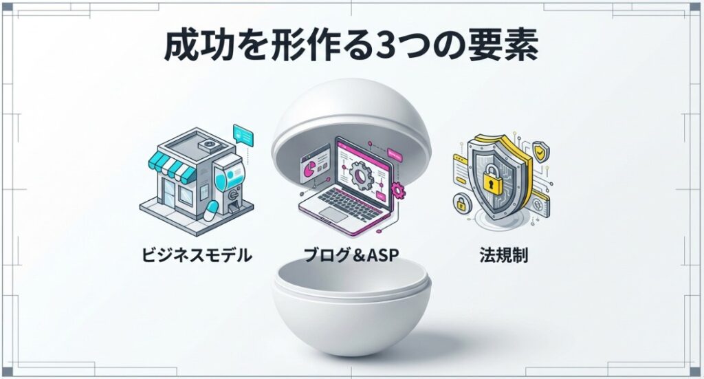 ガチャガチャの副業ブログまとめ
