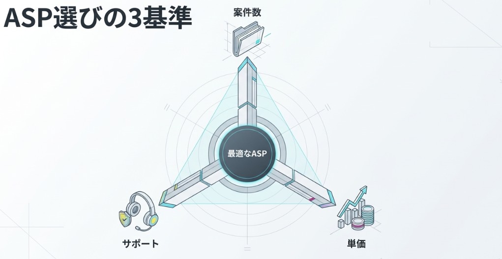 主要ASPの比較と選定のポイント