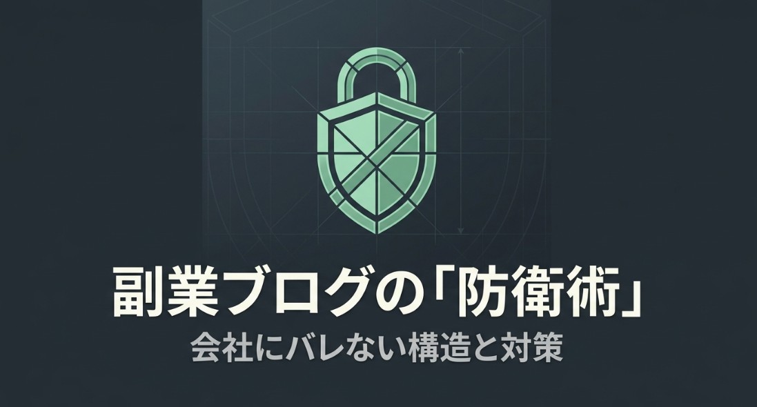 会社員必見！ブログの副業がバレる原因と安全な防衛策