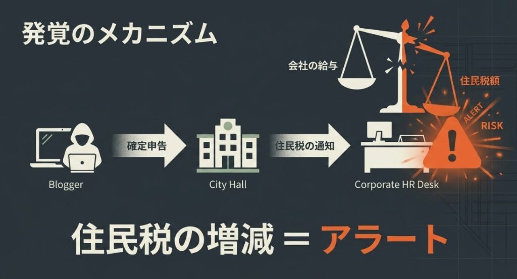 住民税の変動で気付かれる原因